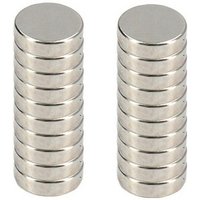 Ferrestock - FSKNDC002 FSKNDC002 Pack de runde Magnete de Neodym (Seltene Erde) mit de Haftkraft superkraftvoll, extra stark, 14x4 mm, 20 Stk. von FERRESTOCK
