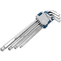Ferrestock - Satz ofallenschlüssel 1,5 - 2 - 2,5 - 3 - 4 - 5 - 5 - 6 - 8 - 10 mm 9 pcs von FERRESTOCK