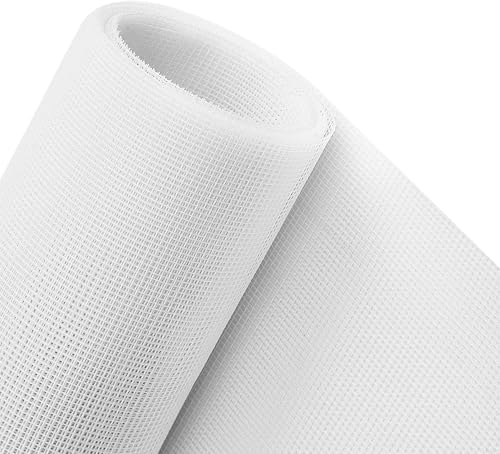 Fliegengitter Stoff Meterware Fliegengitter Stoff für Tür und Fenster, Moskitonetz Stoff Glasfaser Weiß, Moskitonetz Größe wählbar (150 x 300 cm) von FERRETERIA LEPANTO