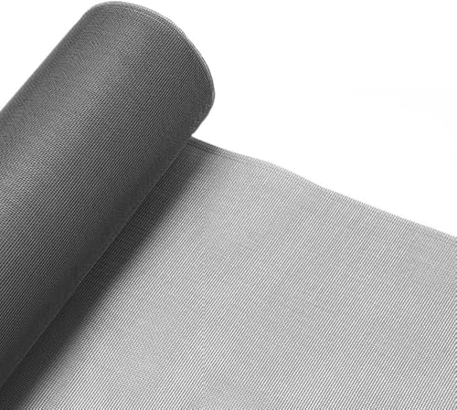 Fliegengitter für Tür und Fenster, Fliegengitter aus Fiberglas, grau, 200 x 800 cm von FERRETERIA LEPANTO