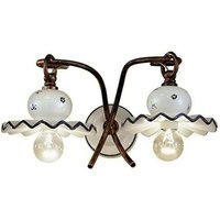 CLASSIC ROMA C401-44, Wandleuchte Applique in Ceramica, Ferroluce CLASSIC ROMA C401-44, Wandleuchte Applique in Ceramica, Ferroluce von FERROLUCE