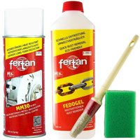 Fertan Bremsen-Kit FeDOGEL+ MM30+ Pinsel+ Schwamm Zur Entrostung und Beschichtung von Bremsanlagen Fertan Bremsen-Kit FeDOGEL+ MM30+ Pinsel+ Schwamm Zur Entrostung und Beschichtung von Bremsanlagen von FERTAN
