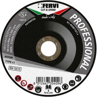 Fervi - professionell schruppscheiben für metall 115x6,5x22 mm aq MSD8115/6.5 von FERVI