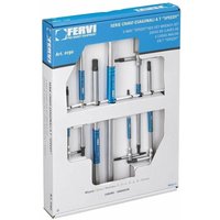 7 tlg sechskantschlüssel satz mit t-griff innensechskant 2-10 mm Fervi 0190 von FERVI