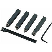 Fervi - drehstahl-satz DREHMEIŽƒEL-SET 5-TEILIG mit wendeplatten 10x10 8x8 mm B007/10 von FERVI