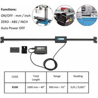 Digital anbaumessschieber einbaumessschieber digitalanzeige 1000MM Fervi R100 von FERVI