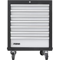 Fervi - Rollkommode mit 7 Schubladen 660x455x860 mm fur die Werkstatt a007/16 von FERVI