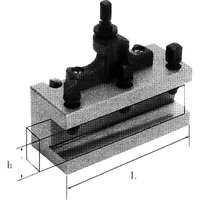 Flachsitz-Werkzeugrevolver fur Drehmaschine 25 x 120 mm Fervi t00b/d von FERVI