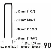 Heftklammern 0585/9032 - 5,7X32h mm von FERVI