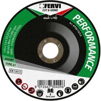 Trennscheiben für metall Ø125x3,2x22 mm A-30-S-BF performance Fervi MTD6125/3.2 von FERVI