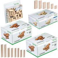 Festool - domino Dübel Buche 4x20mm - 14x140mm für Dübelfräse Fräsmaschine Fräser 498691 10X750 / 28Stück von FESTOOL