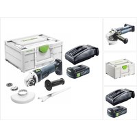 Agc 18-125 EB-Basic Akku Winkelschleifer 18 v 125 mm Brushless + 1x Akku 3,0 Ah + Ladegerät + Systainer - Festool Agc 18-125 EB-Basic Akku Winkelschleifer 18 v 125 mm Brushless + 1x Akku 3,0 Ah + Ladegerät + Systainer - Festool von FESTOOL