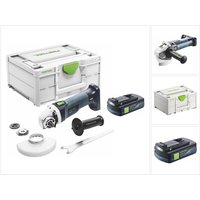Festool - agc 18-125 EB-Basic Akku Winkelschleifer 18 v 125 mm Brushless + 1x Akku 3,0 Ah + Systainer - ohne Ladegerät von FESTOOL