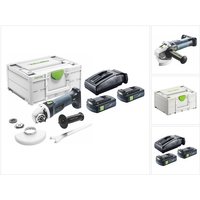Agc 18-125 EB-Basic Akku Winkelschleifer 18 v 125 mm Brushless + 2x Akku 3,0 Ah + Ladegerät + Systainer - Festool Agc 18-125 EB-Basic Akku Winkelschleifer 18 v 125 mm Brushless + 2x Akku 3,0 Ah + Ladegerät + Systainer - Festool von FESTOOL