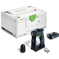 Akku-Bohrschrauber cxs 18-Basic-3,0, 1x 3,0 Ah ohne Lader im Systainer - Festool von FESTOOL