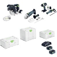 Combo Festool Festool hkc 55/TPC 18/AGC 18/TB 18V 5Ah von FESTOOL