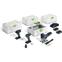 Akku-Combo-Set Montage tid 18/TXS 18/PSC 420/TB m 137 - Festool von FESTOOL