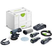 Akku-Exzenterschleifer etsc 125 3,0 I-Set, 2x 3,0 Ah und Ladegerät im Systainer - Festool Akku-Exzenterschleifer etsc 125 3,0 I-Set, 2x 3,0 Ah und Ladegerät im Systainer - Festool von FESTOOL