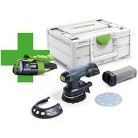 Etsc 125-Basic-ERGO Akku Exzenterschleifer 18 v 125 mm Brushless ( 577030 ) + 1x Akku 3,0 Ah + Systainer - ohne Ladegerät - Festool von FESTOOL