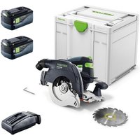 Akku Handkreissäge hkc 55 EB-Basic + 2x Akku 18V 5,0 + Ladegerät tcl 6 - Festool Akku Handkreissäge hkc 55 EB-Basic + 2x Akku 18V 5,0 + Ladegerät tcl 6 - Festool von FESTOOL
