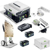 Akku Tischkreissäge csc sys 50 EBI-Basic + Untergestell +Akku+ Ladegerät - Festool von FESTOOL