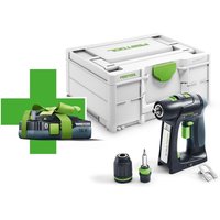 Akku-Bohrschrauber c 18 Basic mit 1x 4,0 Ah Akku im Systainer - Festool von FESTOOL