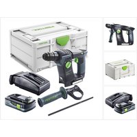 Bhc 18-Basic Akku Bohrhammer 18 v 1,8 j sds Plus Brushless + 1x Akku 4,0 Ah + Ladegerät + Systainer - Festool Bhc 18-Basic Akku Bohrhammer 18 v 1,8 j sds Plus Brushless + 1x Akku 4,0 Ah + Ladegerät + Systainer - Festool von FESTOOL