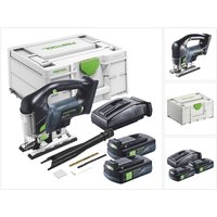 Carvex psbc 420-Basic Akku Pendelstichsäge 18 v 120 mm Brushless + 2x Akku 3,0 Ah + Ladegerät + Systainer - Festool Carvex psbc 420-Basic Akku Pendelstichsäge 18 v 120 mm Brushless + 2x Akku 3,0 Ah + Ladegerät + Systainer - Festool von FESTOOL