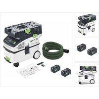 Ctlc midi I-Basic Akku Absaugmobil 36 v ( 2x 18 v ) Staubkl. l + 2x Akku 5,0 Ah - ohne Ladegerät - Festool von FESTOOL