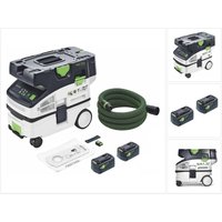 Ctlc mini I-Basic Akku Absaugmobil 36 v ( 2x 18 v ) Staubkl. l + 2x Akku 5,0 Ah - ohne Ladegerät - Festool von FESTOOL