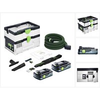 Ctmc sys Akku Absaugmobil 36 v ( 2x 18 v ) Staubkl. m + 2x Akku 4,0 Ah - ohne Ladegerät - Festool von FESTOOL