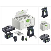 Cxs 18-Basic-Set Akku Bohrschrauber 18 v 40 Nm Brushless + 1x Akku 5,0 Ah + Ladegerät + Systainer - Festool von FESTOOL