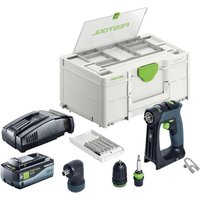 Cxs 18-Basic-Set Akku Bohrschrauber 18 v 40 Nm Brushless + 1x Akku 8,0 Ah + Schnellladegerät + Systainer - Festool von FESTOOL