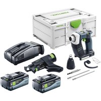 Duradrive dwc 18-2500 Basic Akku Bauschrauber 18 v 18 Nm Brushless + 2x Akku 8,0 Ah + Schnellladegerät + Systainer - Festool von FESTOOL