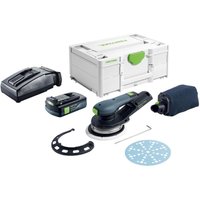 Etsc 2 150-Basic Akku Exzenterschleifer 18 v 150 mm Brushless + 1x Akku 3,0 Ah + Ladegerät + Systainer - Festool Etsc 2 150-Basic Akku Exzenterschleifer 18 v 150 mm Brushless + 1x Akku 3,0 Ah + Ladegerät + Systainer - Festool von FESTOOL