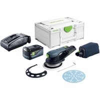 Festool ETSC 2 150-Basic Akku Exzenterschleifer 18 V 150 mm Brushless + 1x Akku 5,0 Ah + Ladegerät + Systainer Festool ETSC 2 150-Basic Akku Exzenterschleifer 18 V 150 mm Brushless + 1x Akku 5,0 Ah + Ladegerät + Systainer von FESTOOL
