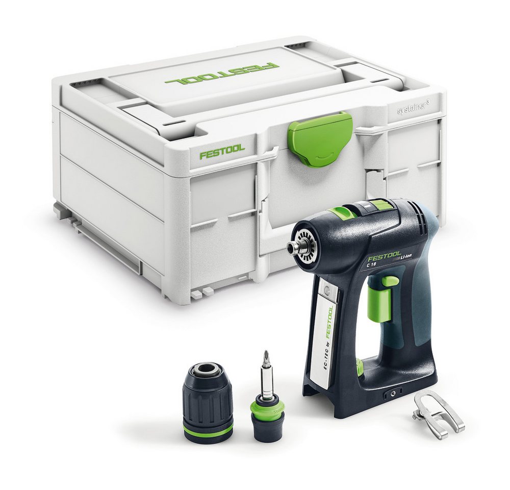 FESTOOL Akku-Bohrschrauber Akku-Bohrschrauber C 18-Basic FESTOOL Akku-Bohrschrauber Akku-Bohrschrauber C 18-Basic von FESTOOL