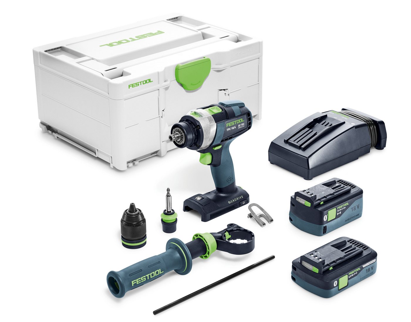 FESTOOL Elektrowerkzeug-Set Pure Kraft, dosiert in 4 Gängen.Stärken und Nutzen< FESTOOL Elektrowerkzeug-Set Pure Kraft, dosiert in 4 Gängen.Stärken und Nutzen< von FESTOOL