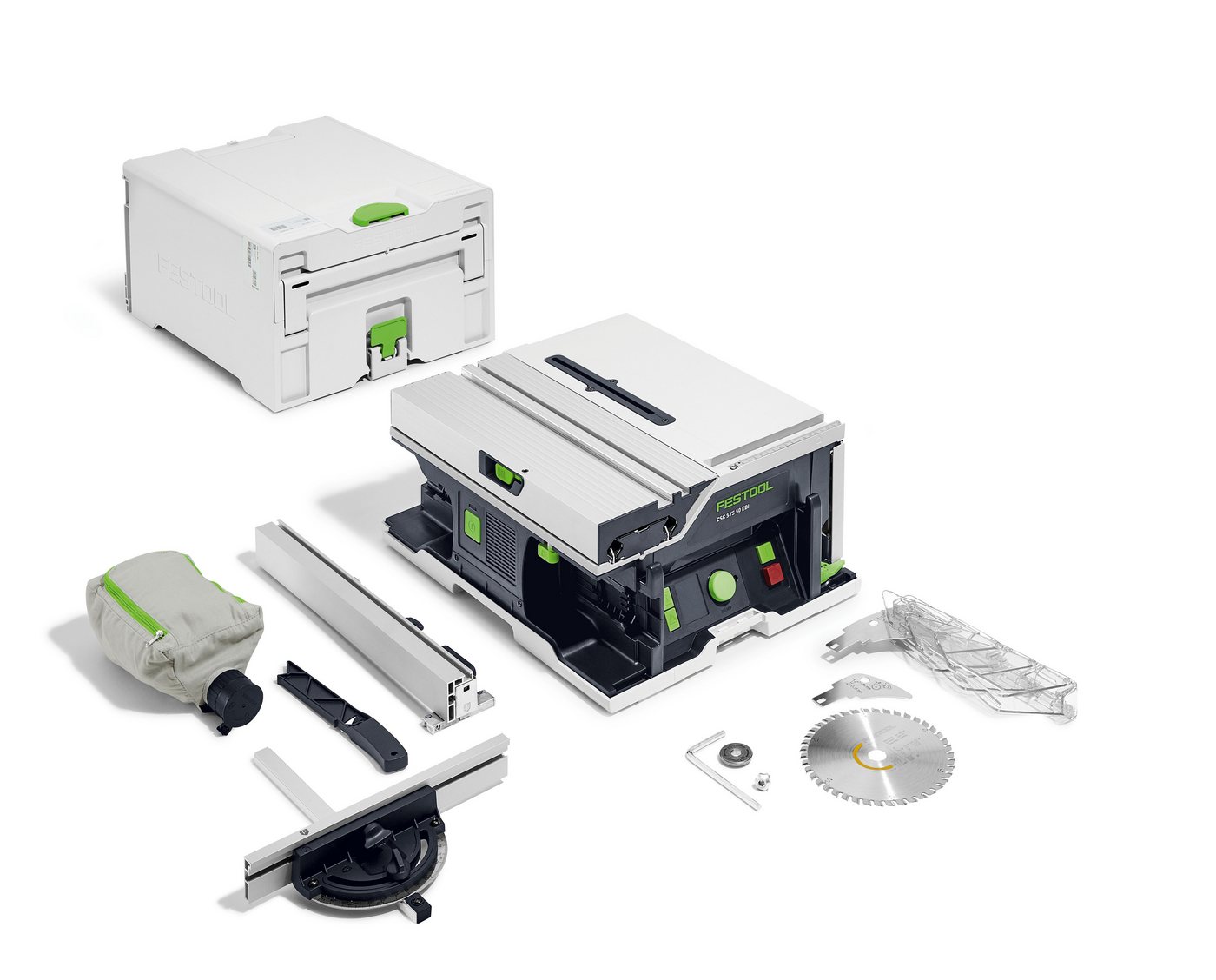 FESTOOL Elektrowerkzeug-Set Sägepräzision zum Mitnehmen. Die Akku-Tischkreissäge im Systainer- FESTOOL Elektrowerkzeug-Set Sägepräzision zum Mitnehmen. Die Akku-Tischkreissäge im Systainer- von FESTOOL