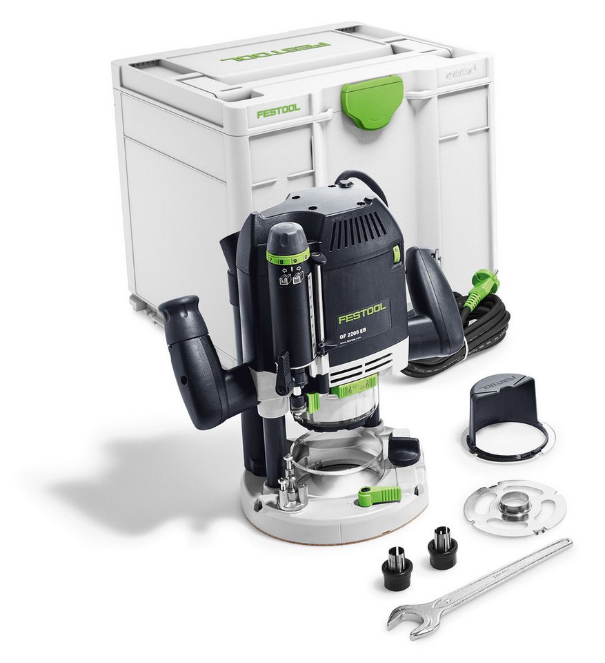 FESTOOL Fräser-Set Das Kraftpaket mit enormer Durchzugskraft.Stärken un von FESTOOL