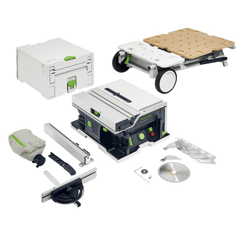 FESTOOL Tischkreissäge Akku-Tischkreissäge CSC SYS 50 EBI-BASIC-Set von FESTOOL