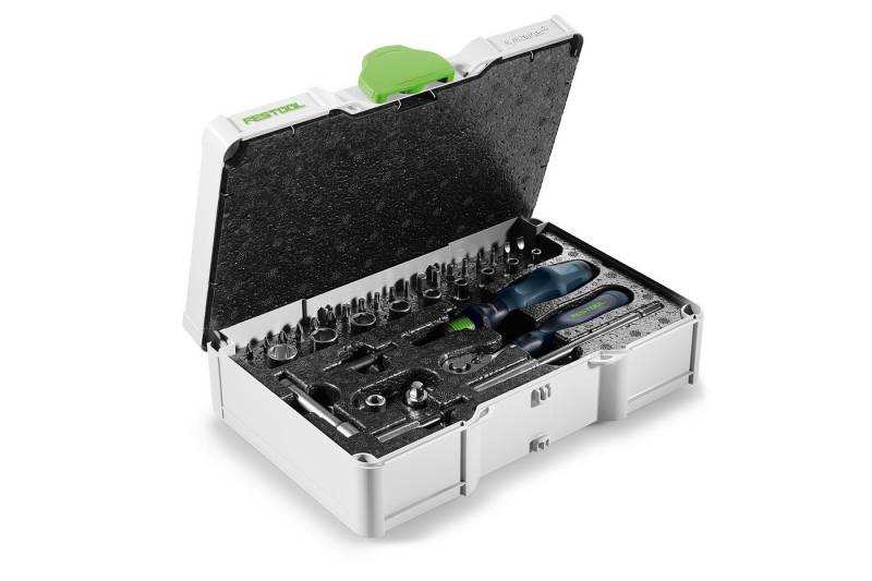 FESTOOL Werkzeugbox Festool Ratschen-Set SYS3 S 76-1/4"-CE RA von FESTOOL