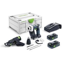 Festool Akku-Bauschrauber DWC 18-2500 HPC 4,0 I-Plus DURADRIVE, 2x 4,0 Ah + Lader im Systainer von FESTOOL