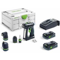 Akku-Bohrschrauber c 18 hpc 4,0 I-Set, Akku-Pack, Ladegerät, Zubehör, Systainer - Festool von FESTOOL