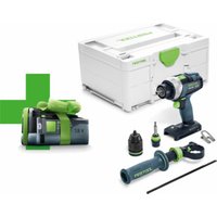 Festool Akku-Bohrschrauber TDC 18/4 I-Basic-5 QUADRIVE (Gratis Akku Aktion) von FESTOOL