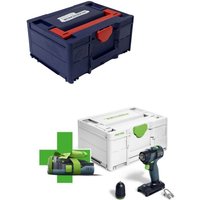 Festool Akku-Bohrschrauber TXS 18-Basic-3,0, 1x 3,0 Ah ohne Lader im Systainer & Systainer³ M 187 blau / rot Festool Akku-Bohrschrauber TXS 18-Basic-3,0, 1x 3,0 Ah ohne Lader im Systainer & Systainer³ M 187 blau / rot von FESTOOL