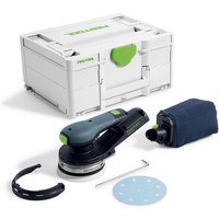 Festool Akku-Exzenterschleifer ETSC 2 125-Basic ohne Akku und Ladegerät im Systainer von FESTOOL