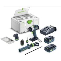 Akku-Schlagbohrschrauber tpc 18/4 5,0/4,0 I-Set quadrive, 1x 4,0/5,0 Ah - Festool von FESTOOL