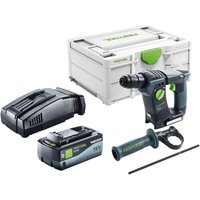 Festool BHC 18-Basic Akku Bohrhammer 18 V 1,8 J SDS Plus Brushless + 1x Akku 8,0 Ah + Schnellladegerät + Systainer Festool BHC 18-Basic Akku Bohrhammer 18 V 1,8 J SDS Plus Brushless + 1x Akku 8,0 Ah + Schnellladegerät + Systainer von FESTOOL