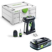 Festool Bohrschrauber C 18-Basic + Akkupack BP 18 Li 4,0 HPC-ASI 577050 von FESTOOL